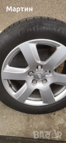 Алуминиеви оригинални джанти 17 5Х112 за Ауди, снимка 5 - Гуми и джанти - 52892543