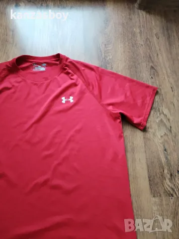 Under Armour - страхотна мъжка тениска Л, снимка 3 - Тениски - 49667861