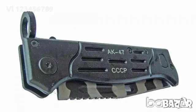 Сгъваем армейски нож-щик ( AK-47 Калашников СССР) -3 размера, снимка 6 - Ножове - 50743049