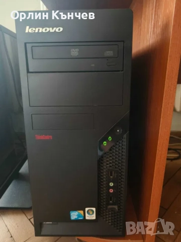 Lenovo ThinkCentre Intel Code 2 Duo E8400 3GHz, 8GB RAM, 150GB HDD, снимка 2 - За дома - 52906041