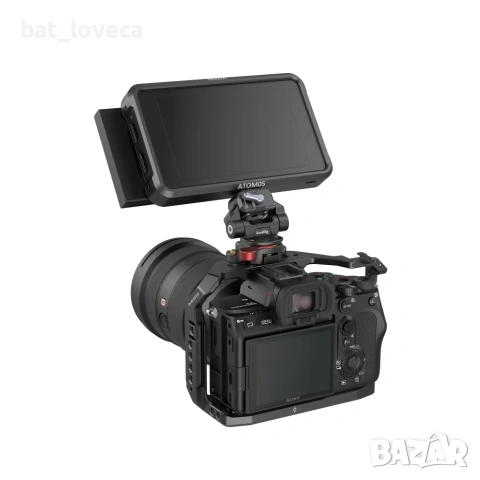 Мини стойка за монитор SmallRig HawkLock с бързо освобождаване и NATO скоба, снимка 6 - Чанти, стативи, аксесоари - 53713142