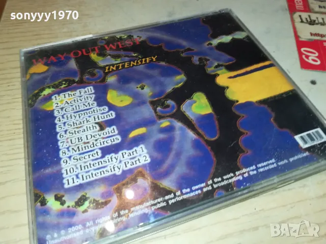 WAY OUT WEST INTENSIFY CD 0705252007, снимка 7 - CD дискове - 50196030