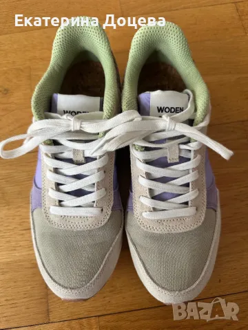 Маратонки Woden естествена кожа