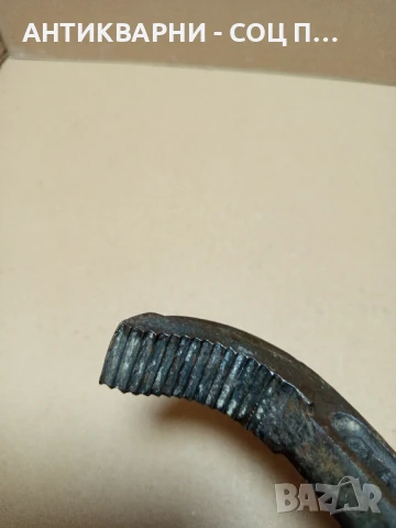 Соц Стар Голям Тръбен Ключ Тегло 2.200кг., снимка 7 - Антикварни и старинни предмети - 50659317