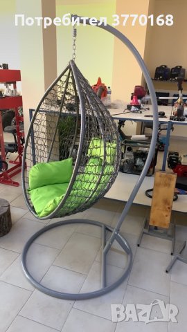 Ратанова люлка висяща - промо цена !!!, снимка 4 - Градински мебели, декорация  - 41341717