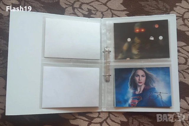 ⭐ Колекция 9 автографа Arrowverse + 1 ПОДАРЪК ⭐ ( виж описанието ), снимка 3 - Колекции - 53797136