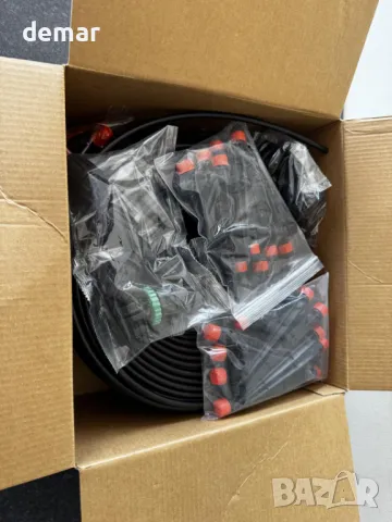 Комплект напоителна система Faburo 71 метра, Автоматична система за поливане на градина, снимка 8 - Напояване - 49506943