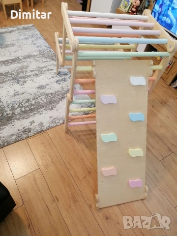 Монтесори Модифициращ триъгълник на Пиклер, снимка 4 - Образователни игри - 53487440