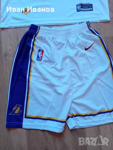 Чисто нов оригинален екип на Los Angelis Lakers - LeBron James, снимка 8 - Баскетбол - 51700854