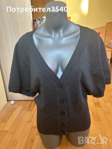 Дамска жилетка с къс ръкав