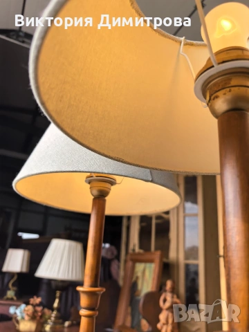 Комплект от 2 броя лампи, снимка 8 - Настолни лампи - 53577072