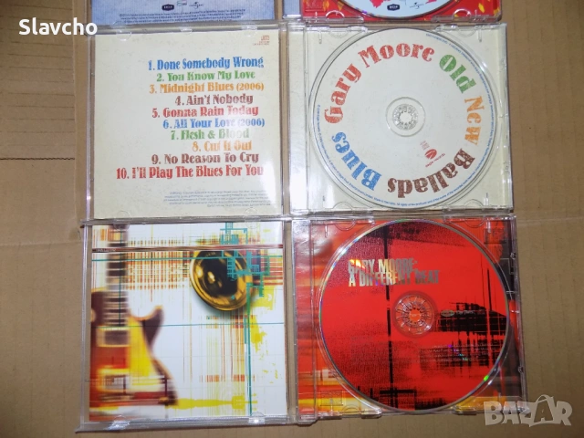 Компакт Дискове на-The Groundhogs-Boogie With Us/ROBERT PLANT/Gary Moore-Ballads/A Different Beat, снимка 4 - CD дискове - 39393507