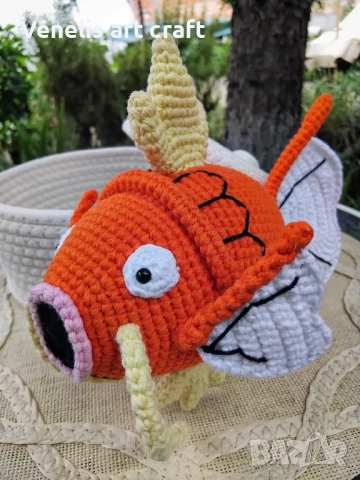 Magikarp Покемон Плетена играчка , снимка 2 - Други - 51379229