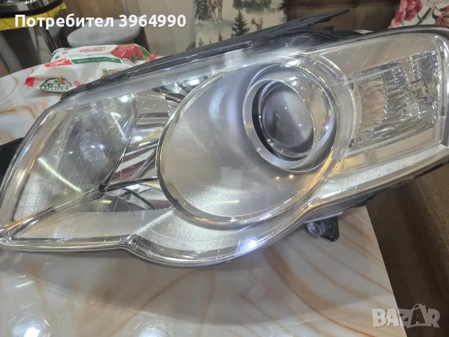 Кристални Оригинални фарове VALEO за Пасат В6 , снимка 2 - Части - 56331643