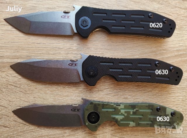Сгъваем нож  ZT0620 / ZT0630 / ZT0308 / ZT9320 / ZT0640 , снимка 4 - Ножове - 33892291
