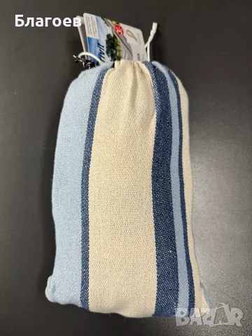 Нов хамак 200х100 см, снимка 4 - Градински мебели, декорация  - 51313670