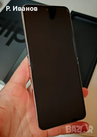 ✨ Samsung Galaxy Z Flip4 128 GB Gold ✨, снимка 3 - Samsung - 55993138
