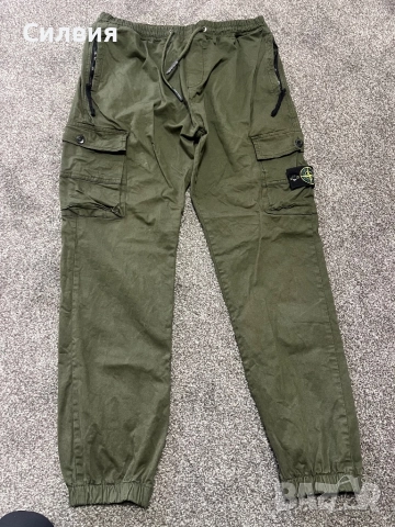 Мъжки карго панталон Stone Island , снимка 7 - Панталони - 52671625