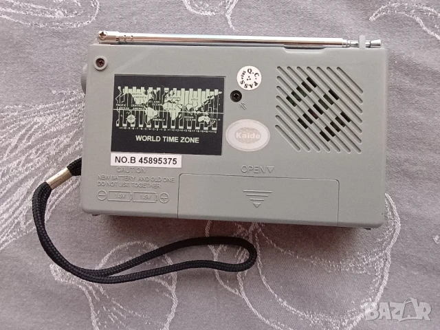 Радиоприемник Kaide-model: KK-9 Транзистор, снимка 2 - Радиокасетофони, транзистори - 51115972