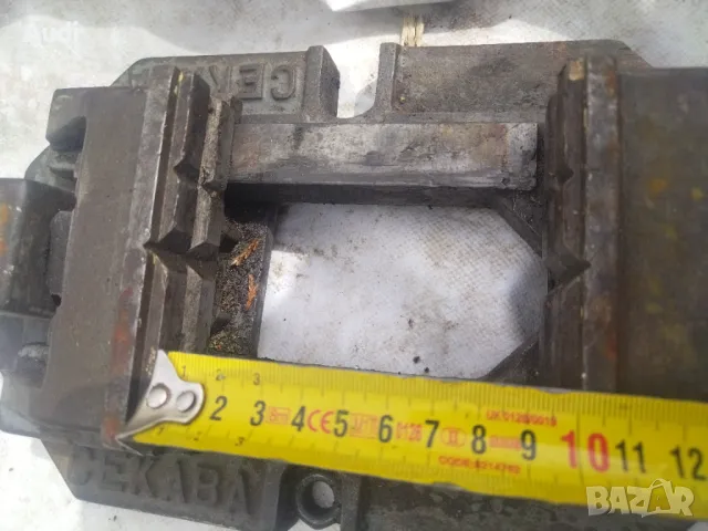 Голямо професионално шлосерско менгеме CEKABА Размери на челюстта Захват max. 100mm, снимка 5 - Менгемета - 49940231