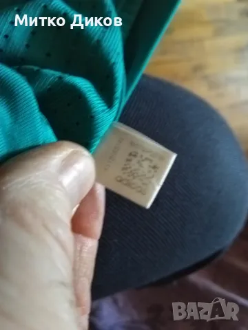 Адидас маркова тениска размер Л отлична зелена маслинено, снимка 8 - Тениски - 48911706