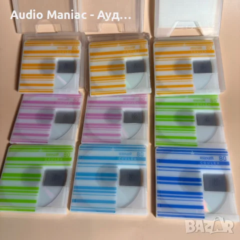 MD дискове - Maxell 80 min Couler 
