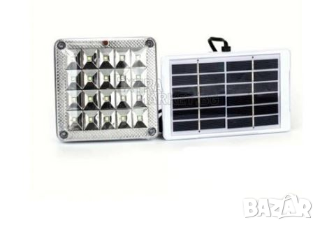 Соларна 20 LED лампа с вграден акумулатор, снимка 3 - Други - 36227055
