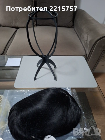 Перука от естест.коса., снимка 2 - Други - 39813763