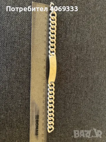 Мъжка Сребърна гривна проба 1000, снимка 5 - Гривни - 49909941