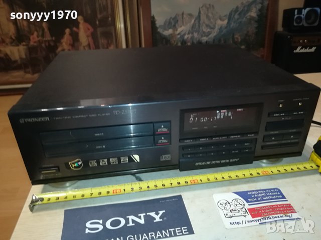 PIONEER PD-Z570T TWIN-TRAY CD MADE IN JAPAN-LNV OPTICAL OUT 1007231948