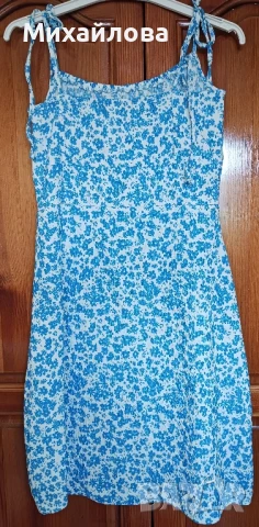 Рокля на презрамки, снимка 2 - Рокли - 51045021