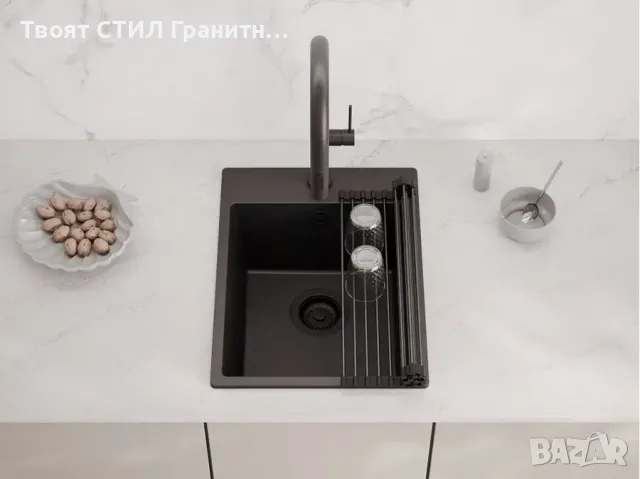 Гранитна мивка Рига + Смесител 5000 , снимка 2 - Мивки - 32303882