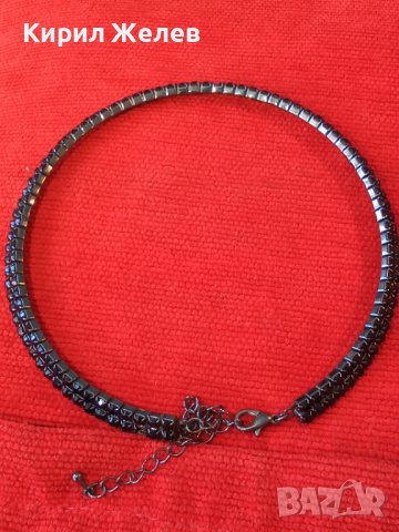 СТИЛНО ВЕЧЕРНО ВИНТИДЖ АРТ КОЛИЕ ОГЪРЛИЦА НАКИТ 27947, снимка 11 - Колиета, медальони, синджири - 37093567