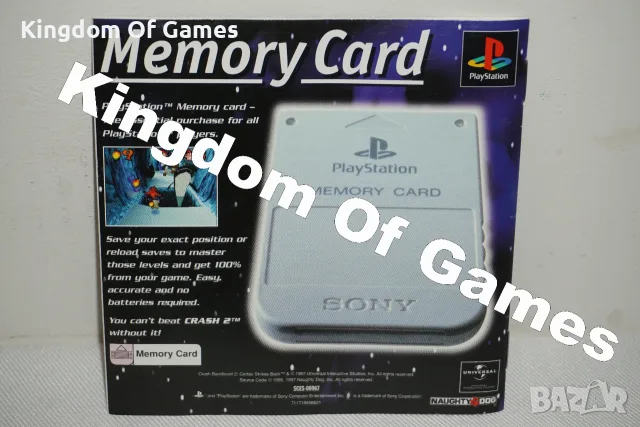 Игра за PS1 Crash Bandicoot: Cortex Strikes Back ТЕСТВАНА И РАБОТЕЩА, снимка 10 - Игри за PlayStation - 56238550