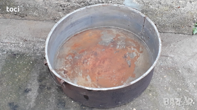 Стара метална тава за лютеница, снимка 4 - Други ценни предмети - 52520363