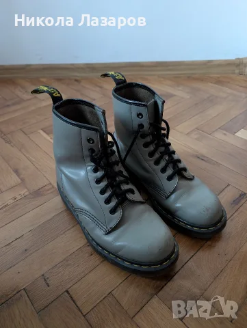 Dr. Martens ботуши от естествена кожа , снимка 3 - Дамски ботуши - 56162528