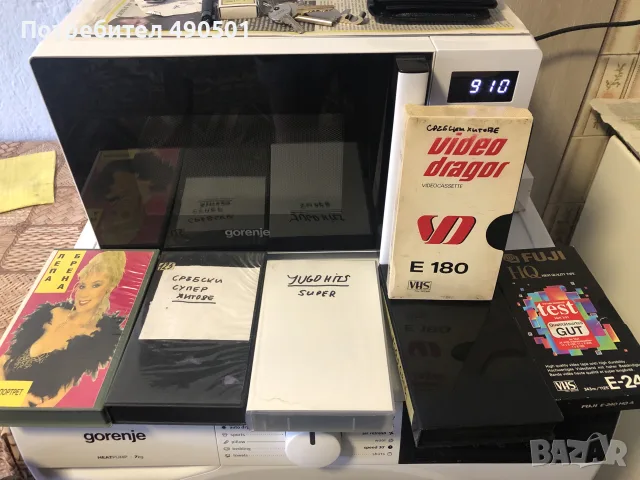 VHS касети 6 броя