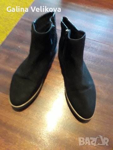 Боти кожа чисто нови 40номер, снимка 3 - Дамски боти - 40543389
