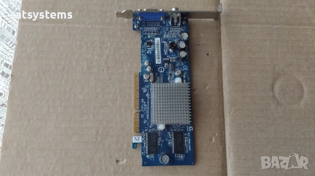 Видео карта ATi Radeon Gigabyte 9600 SE 128MB DDR 64bit AGP, снимка 6 - Видеокарти - 37034797