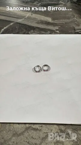 Златни обеци 14к / 1.10 гр., снимка 4 - Обеци - 47746410