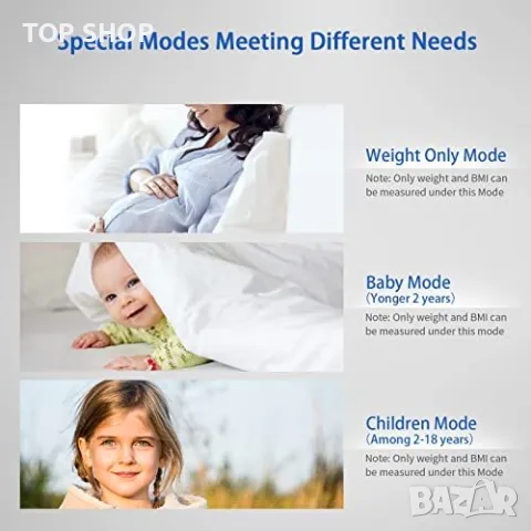 Нов смарт кантар Анализатор на тялото Везна за претегляне Здраве Диета, снимка 5 - Тримери - 49309128