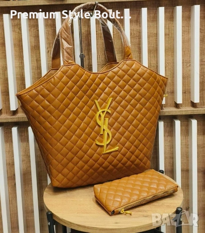 чанти YVES SAINT LAURENT ⬆️ 39 CM ➡️ 52 CM , снимка 4 - Чанти - 53638751