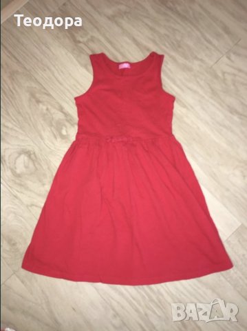 Червена рокля р.134