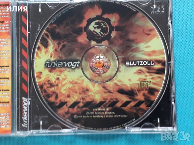 Funker Vogt - 2010- Blutzoll (EBM,Goth Rock), снимка 4 - CD дискове - 42079685