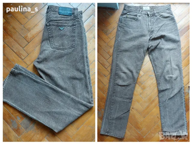 Три броя / Мъжки маркови дънки "Diesel" industry, "Armani" jeans и "Desigual" , снимка 7 - Дънки - 25666995