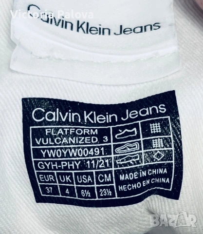 Кецове CALVIN KLEIN JEANS оригинал, снимка 13 - Кецове - 51318775