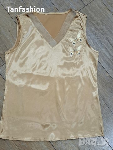 Дамски сатенен потник , снимка 1