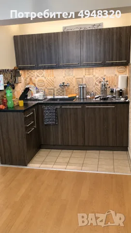 Кухнески шкафове горни и долни с гранитена мивка от Мартинели 