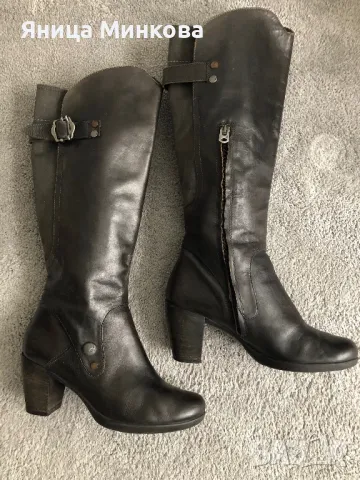 Дамски ботуши, естествена кожа G-STAR