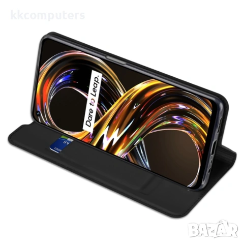 OPPO Realme 8i DUX DUCIS Кожен Калъф и Протектор, снимка 4 - Калъфи, кейсове - 53046286
